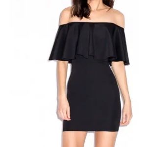 Oh My Love Cold Shoulder Bodycon Dress